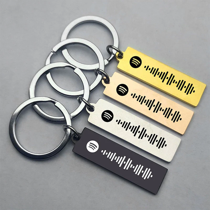 Music Code Plaque Keychain - Image 7