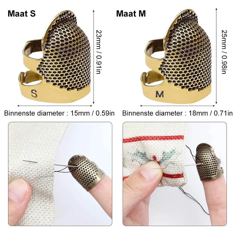 Naaiprotect - Bescherm je vingers en naai zonder pijn met onze vingerhoedset | 1+1 GRATIS - Image 3