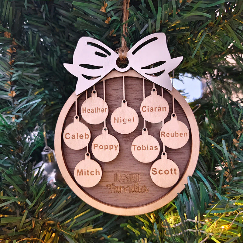 Naam-DIY Kerst Woondecoratie Ornamenten - Image 2