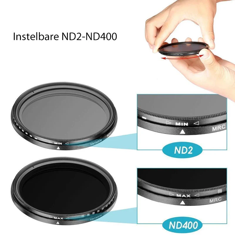 ND2-400 Neutrale Dichtheid Fader Variabele ND Filter - Image 6