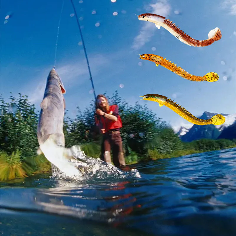 Nieuw ontwerp Angler Dragon Loach Lure 46 sectie zacht aas - Image 10