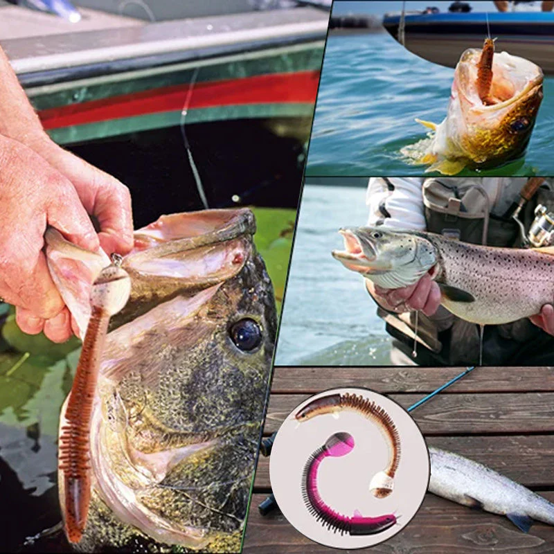 Nieuw ontwerp Angler Dragon Loach Lure 46 sectie zacht aas - Image 5