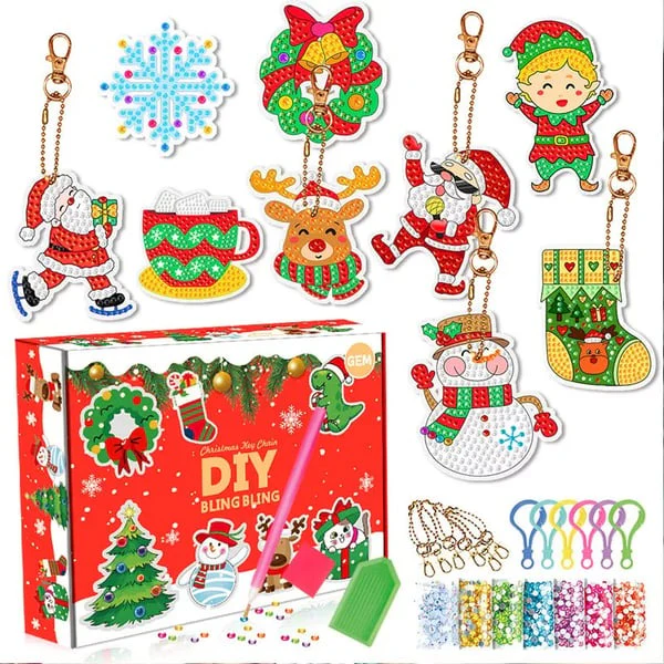 SparkleCraft - Nieuw ontwerp Kerst Diamond Sticker Kit | 50% KORTING - Image 11