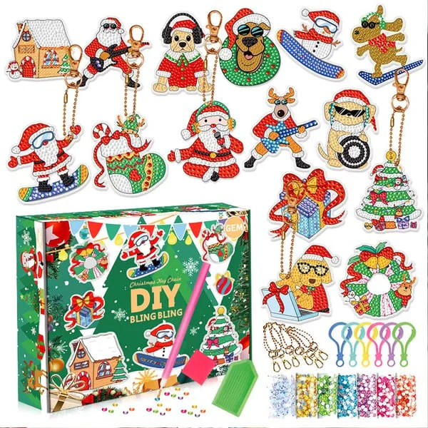 SparkleCraft - Nieuw ontwerp Kerst Diamond Sticker Kit | 50% KORTING - Image 13
