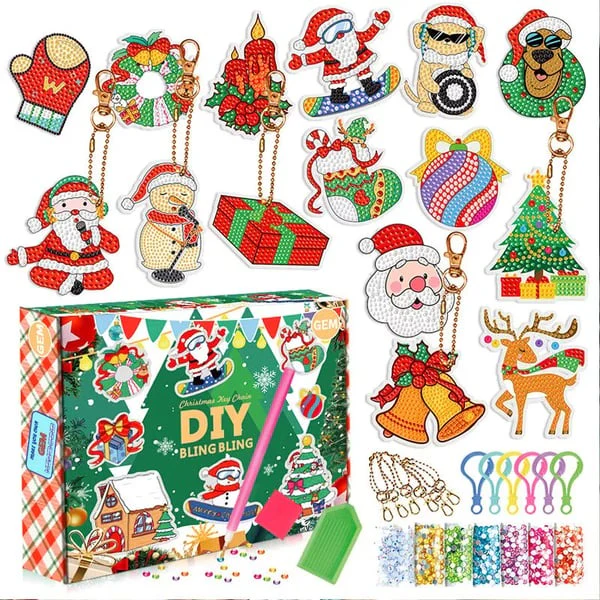 SparkleCraft - Nieuw ontwerp Kerst Diamond Sticker Kit | 50% KORTING - Image 19