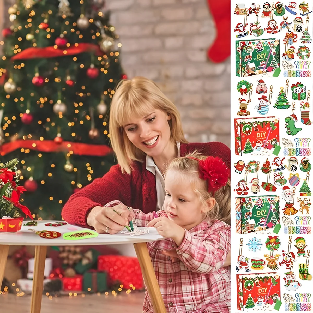 SparkleCraft - Nieuw ontwerp Kerst Diamond Sticker Kit | 50% KORTING - Image 23