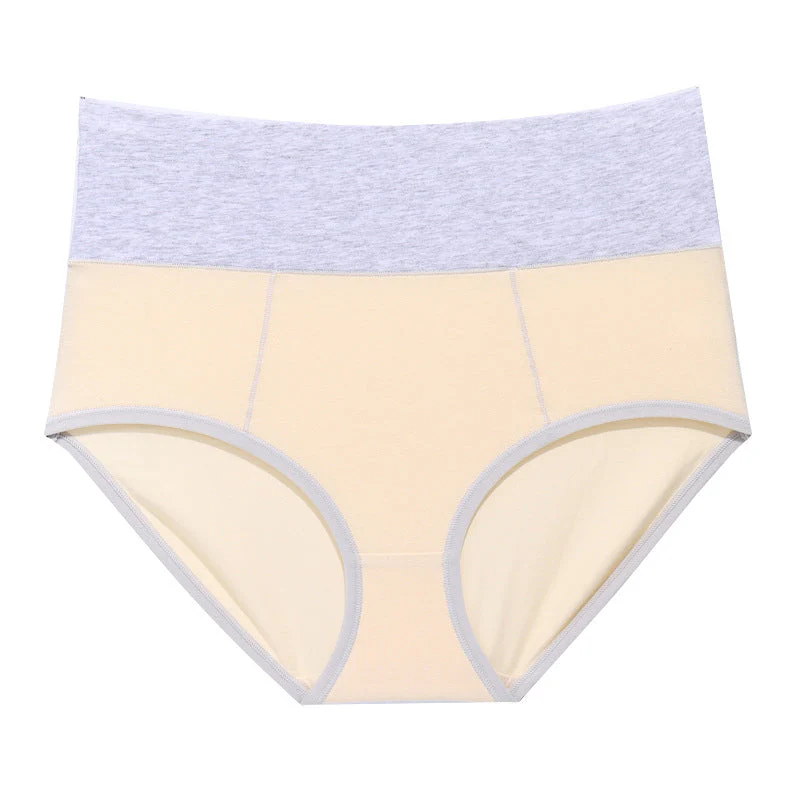 Nieuwe grote maten katoenen slip met hoge taille - Image 11