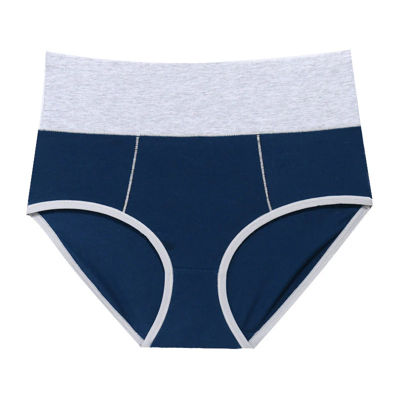 Nieuwe grote maten katoenen slip met hoge taille - Image 12
