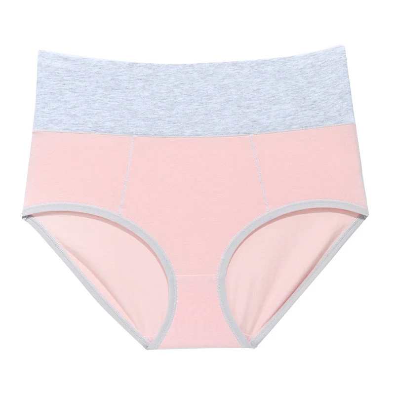 Nieuwe grote maten katoenen slip met hoge taille - Image 13