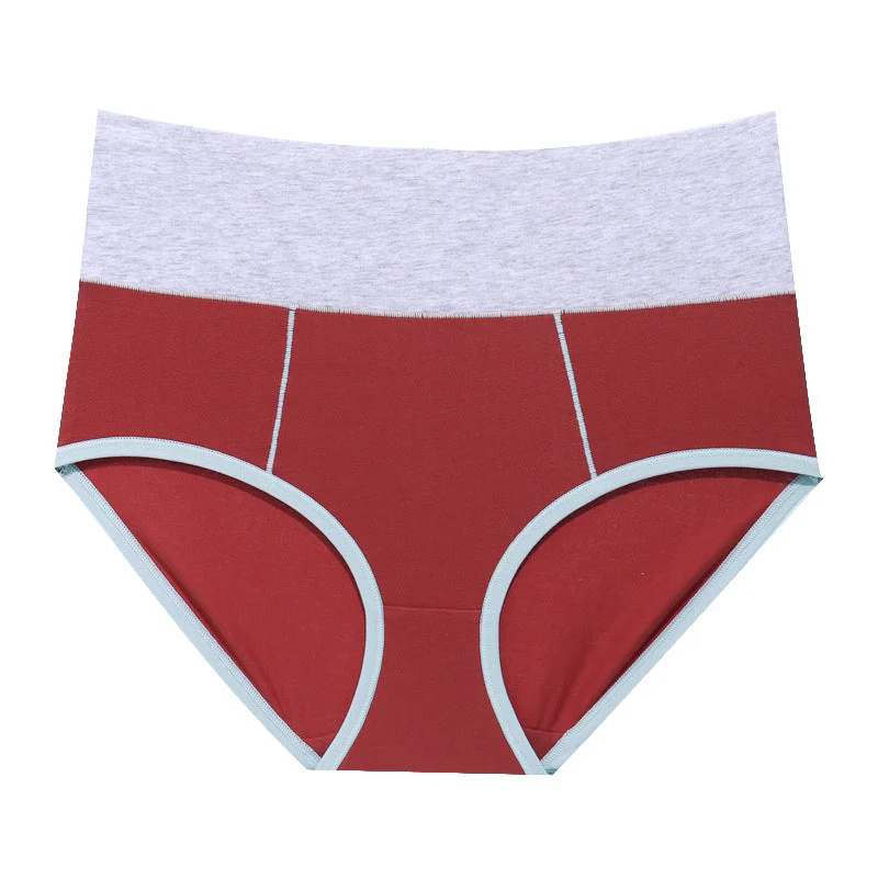 Nieuwe grote maten katoenen slip met hoge taille - Image 14