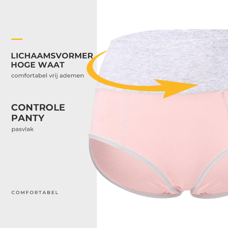 Nieuwe grote maten katoenen slip met hoge taille - Image 16