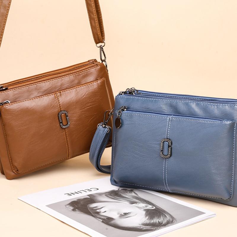 Nieuwe kleine tas vrouwelijke PU lederen schoudertas - Image 6