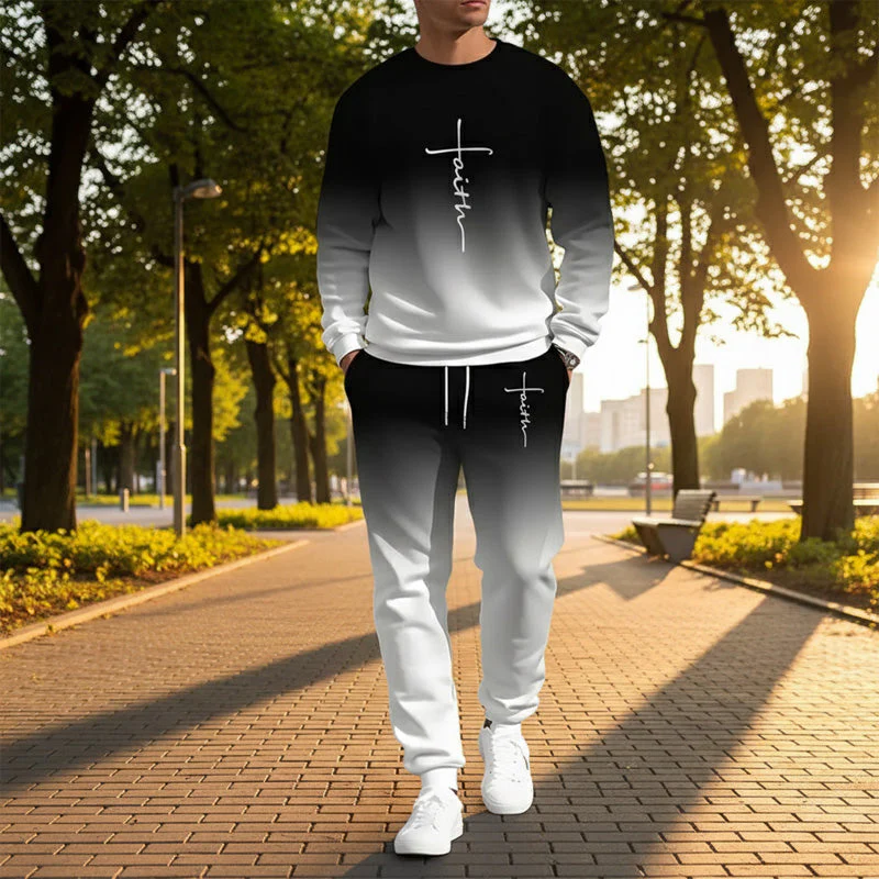 Nolan – Heren Trainingspak met Gradient Ontwerp en Comfort - Image 6