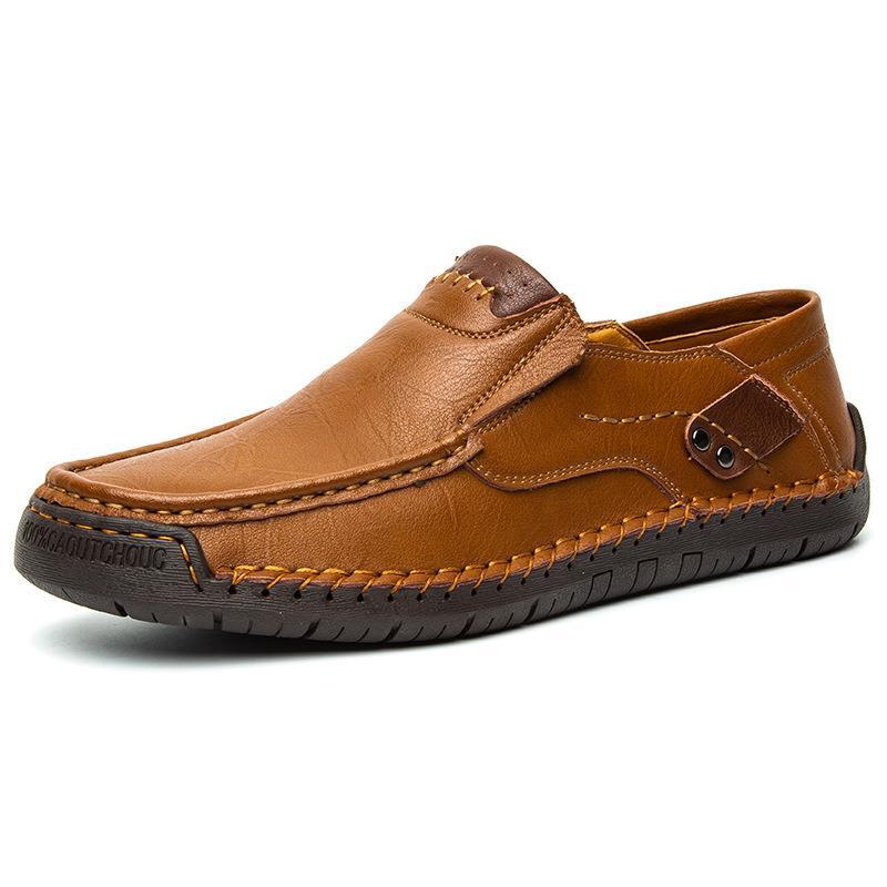 Nolan – Herenleren schoenen met flexibel comfort - Image 8