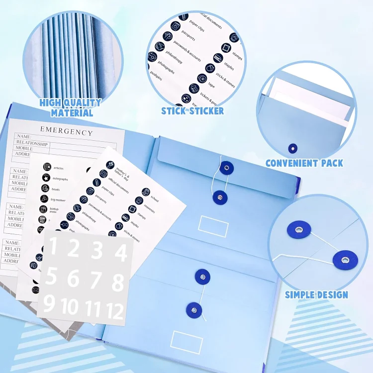 SafeKeep - Noodmap Organiser documenten | 50% KORTING - Image 6