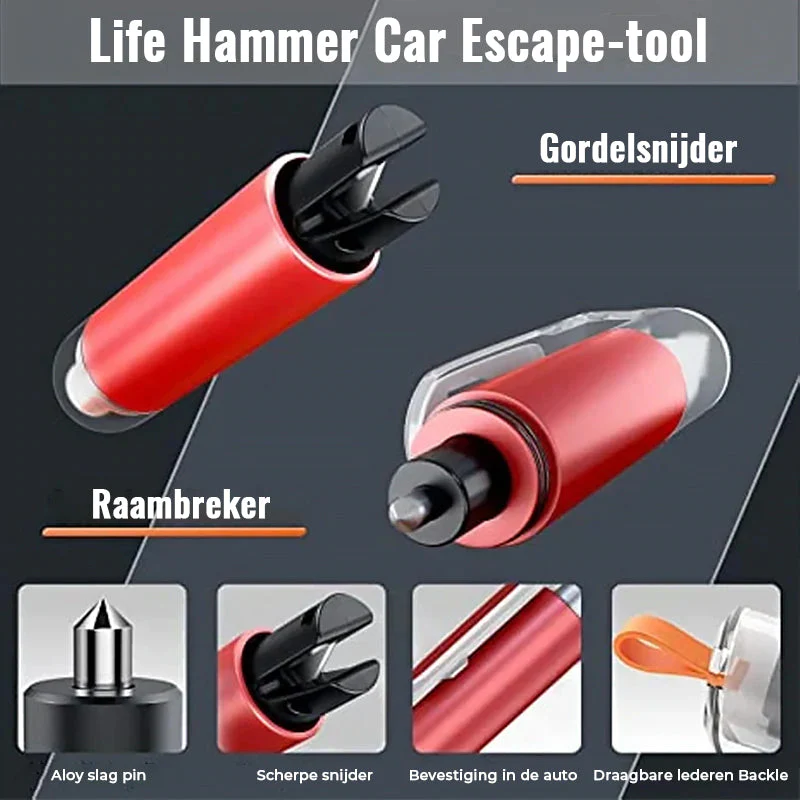SafetyKey - 2-in-1 Ontsnappingsgereedschap voor Noodgevallen | 50%  KORTING - Image 4