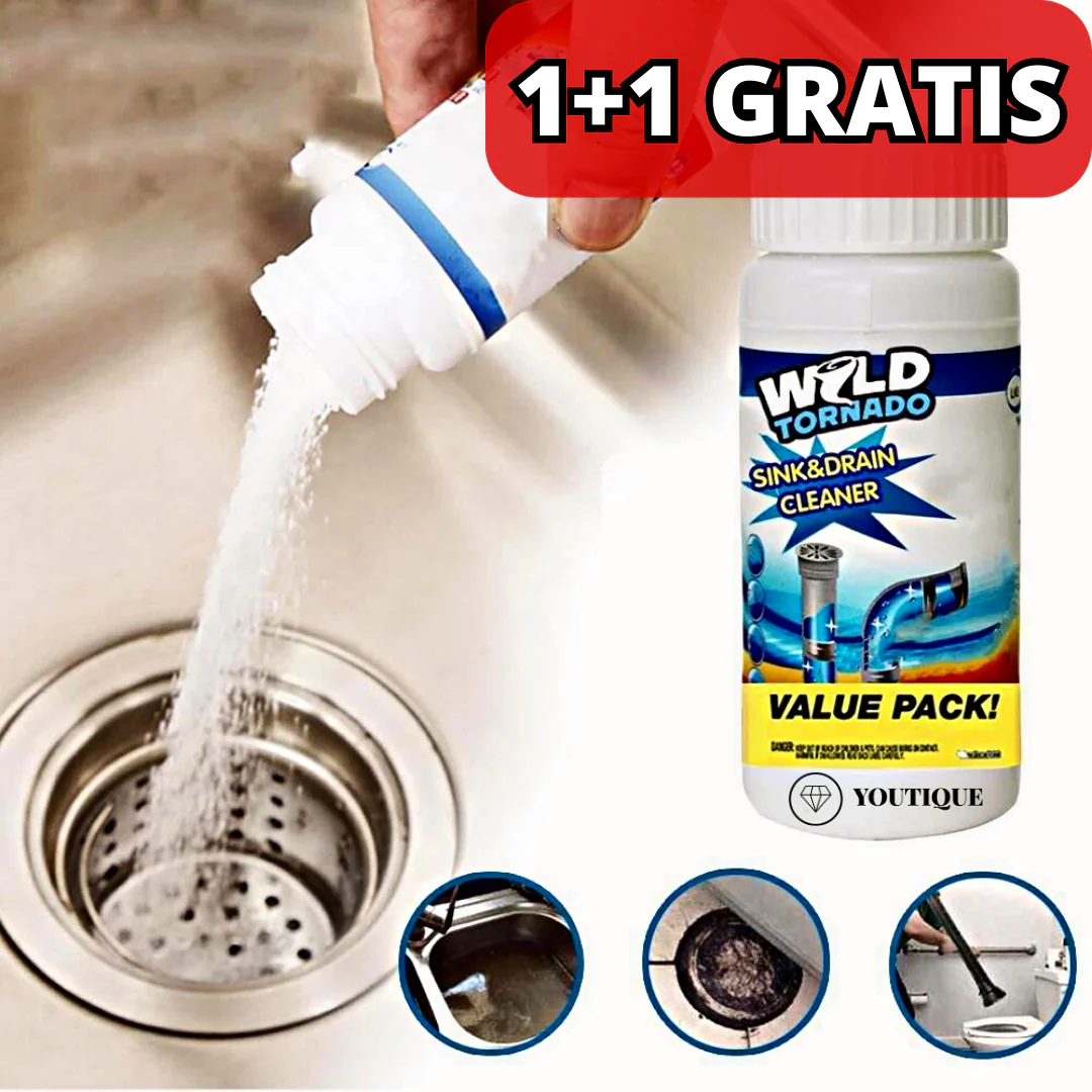 DrainClear™ – De Slimme Afvoeroplosser voor Direct Resultaat Zonder Chemie | 1+1 GRATIS - Image 2