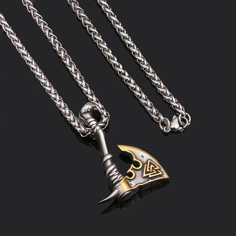 Noordse Vikingen bijl ketting - Image 10
