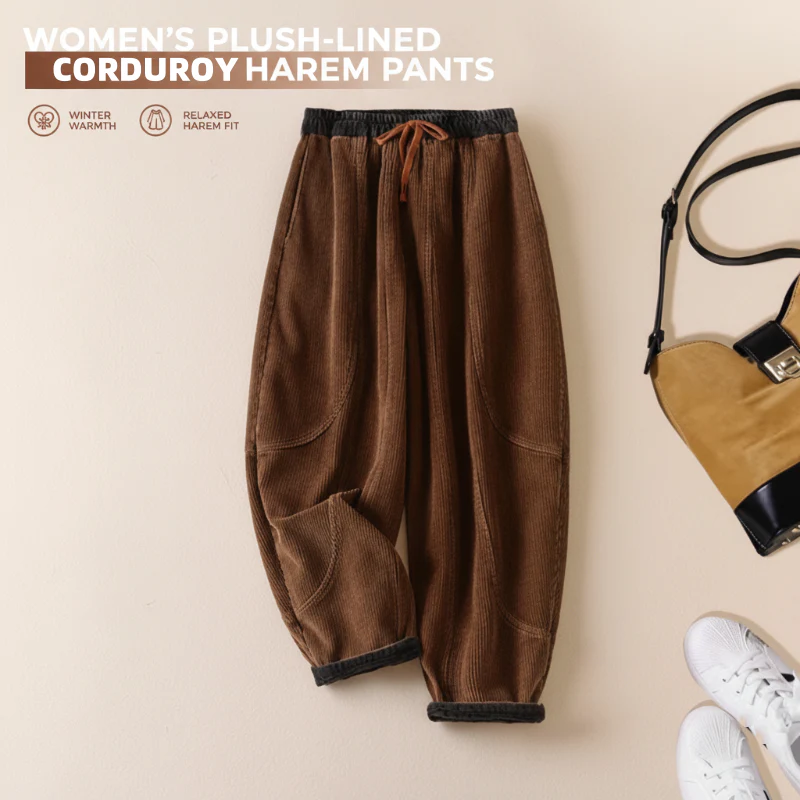 Nora — Gezellige Corduroy Broek met Zachte Voering