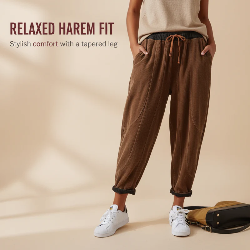 Nora — Gezellige Corduroy Broek met Zachte Voering - Image 2