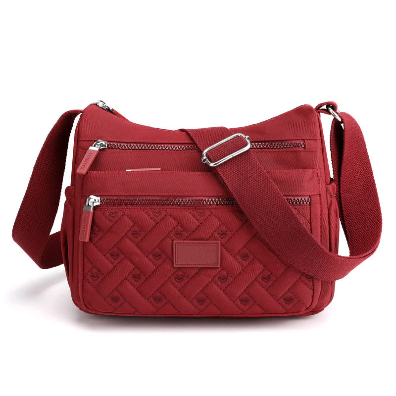 Nylon Shoulder Messenger Bag - Image 14