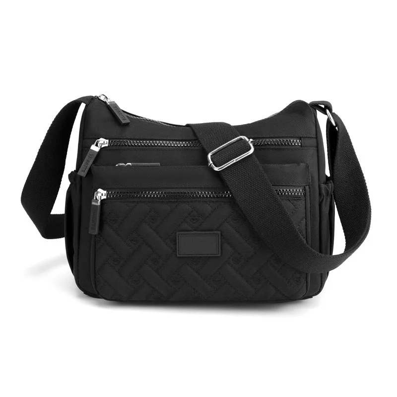 Nylon Shoulder Messenger Bag - Image 16