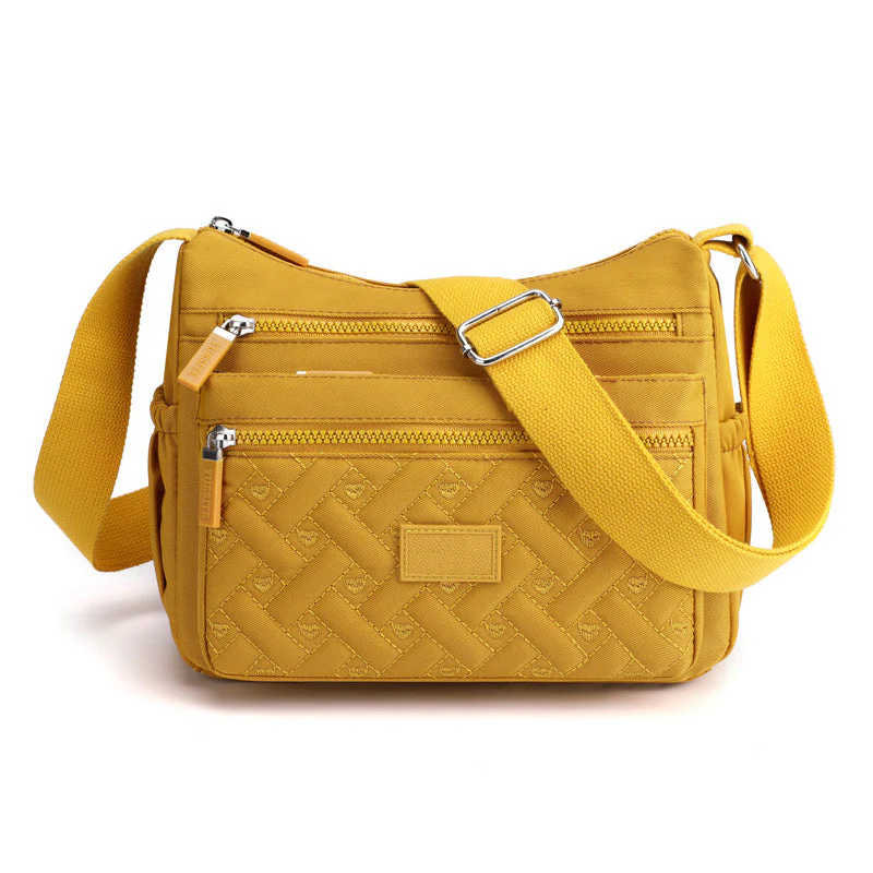 Nylon Shoulder Messenger Bag - Image 18