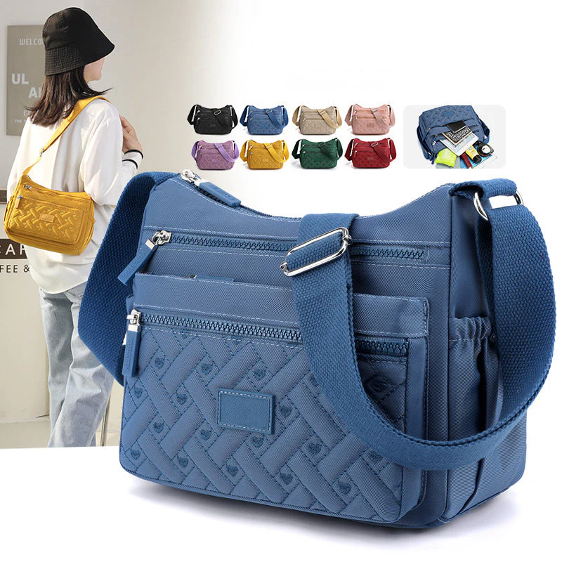 Nylon Shoulder Messenger Bag - Image 2