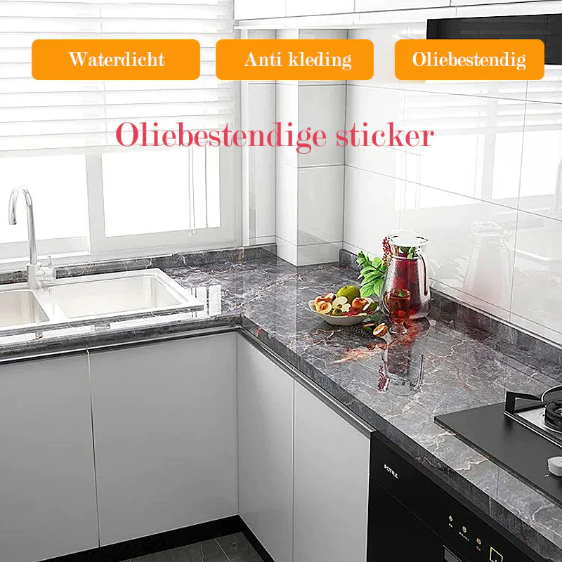 Oliebestendige marmeren stickers - Image 22