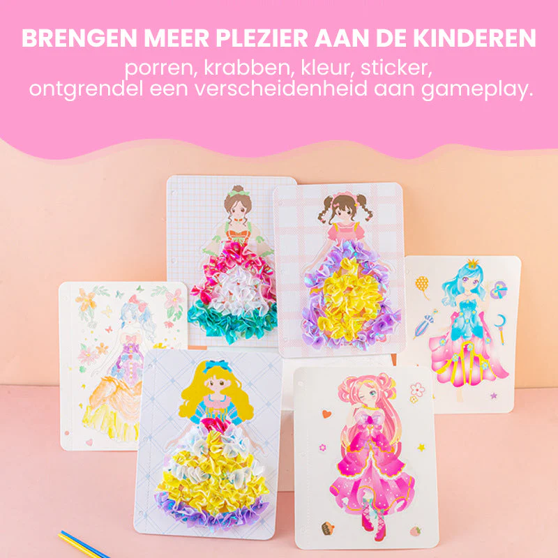 Oneindige droom uit de kindertijd hand beschilderd - Image 10