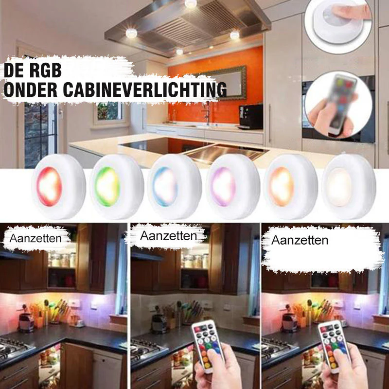Op afstand bedienbaar, kleur veranderend nachtlampje - Image 3