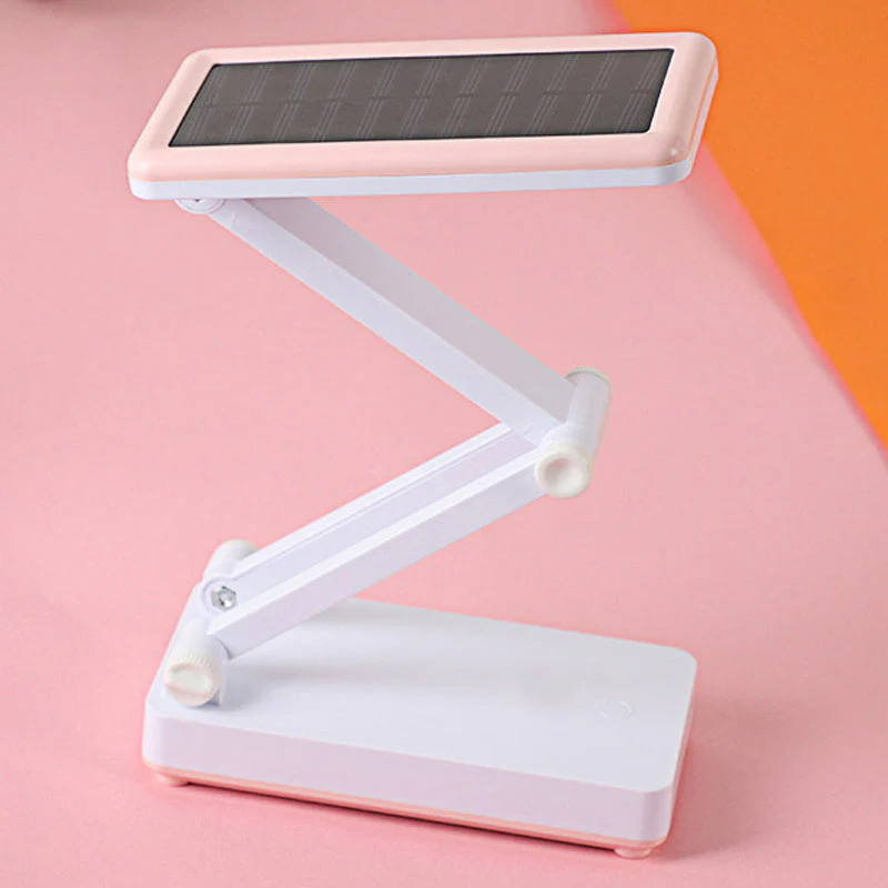 Op zonne-energie USB-oplaadbare tafellamp voor twee doeleinden - Image 16