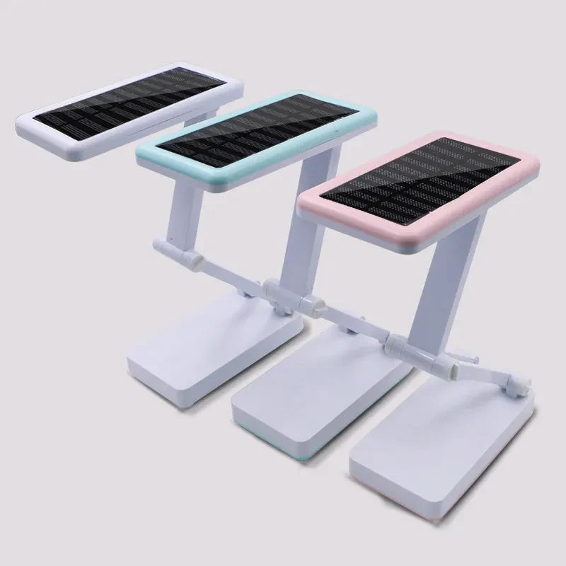 Op zonne-energie USB-oplaadbare tafellamp voor twee doeleinden - Image 2