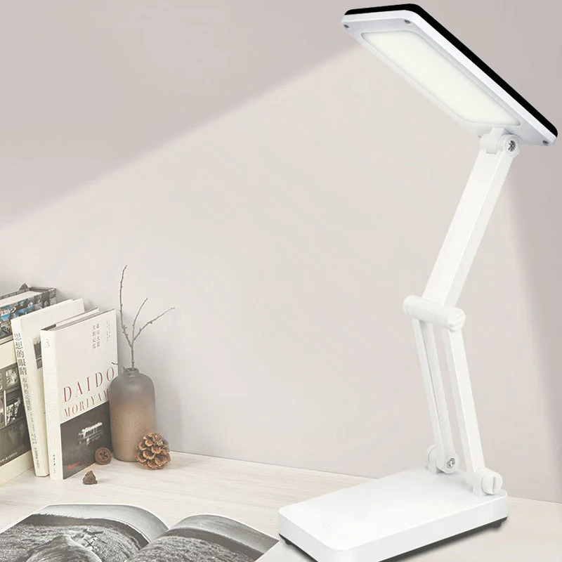 Op zonne-energie USB-oplaadbare tafellamp voor twee doeleinden - Image 7
