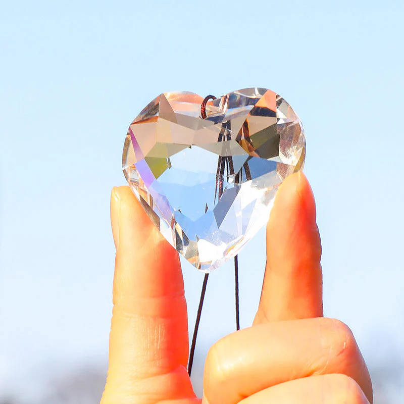 Opknoping Hart Suncatcher Prisma Ambachten - Image 4