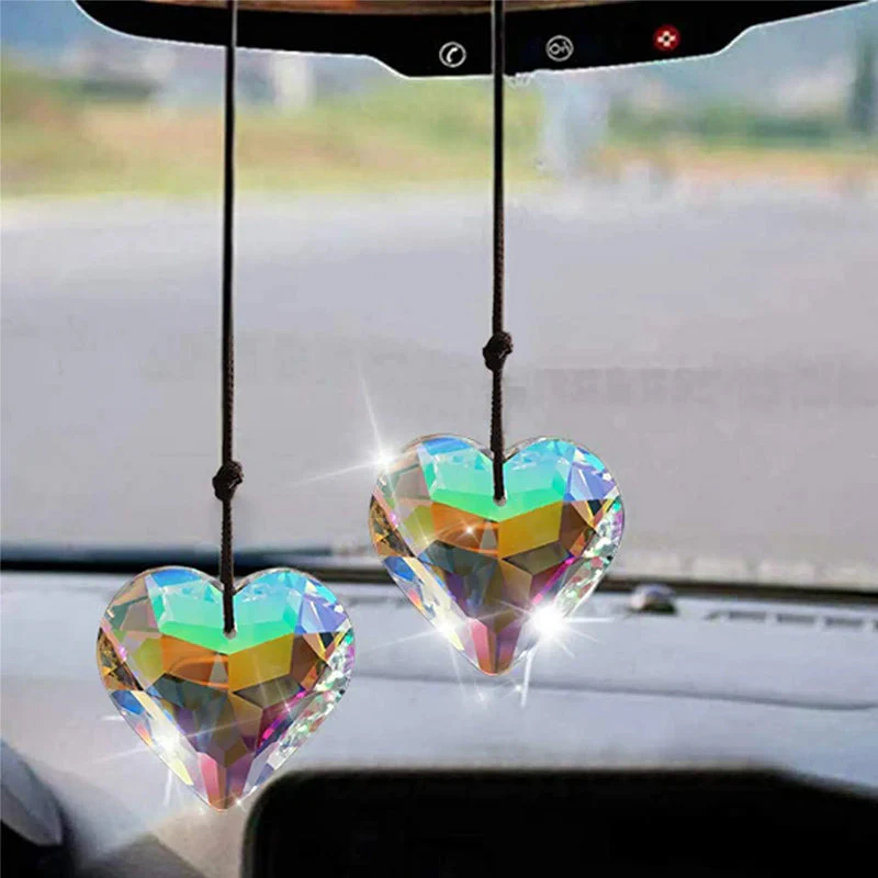Opknoping Hart Suncatcher Prisma Ambachten - Image 9
