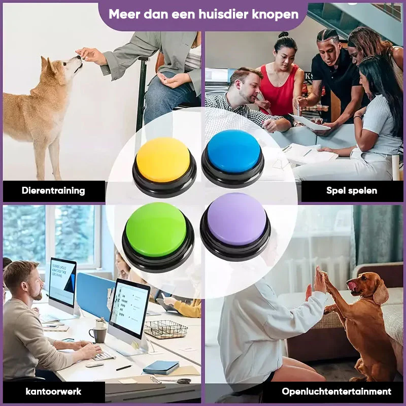 Opneembare Pratend huisdier Training-knop - Image 19