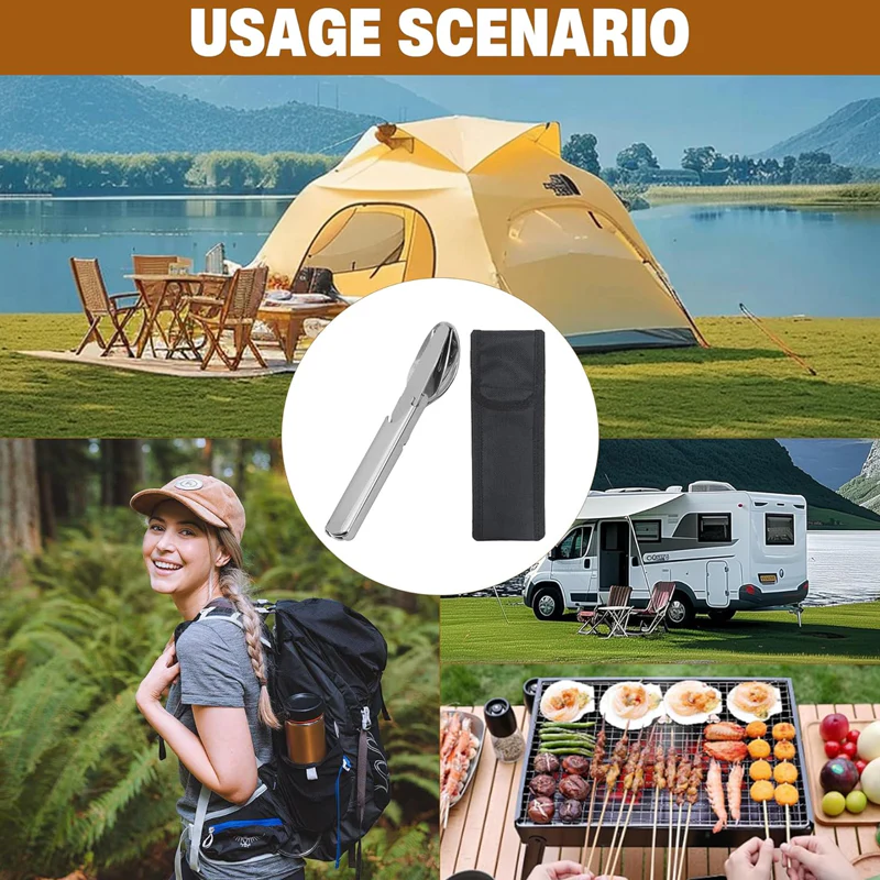 Opvouwbaar Bestek — Ultiem Draagbaar Servies - Image 2