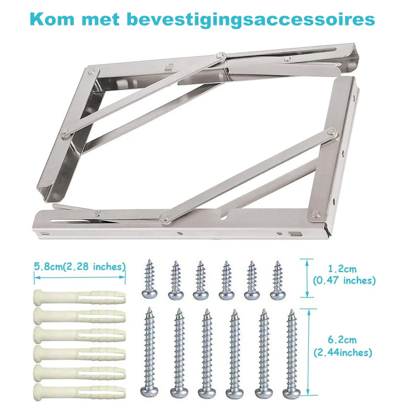 Opvouwbare driehoekige scheidingsbeugel - Image 23