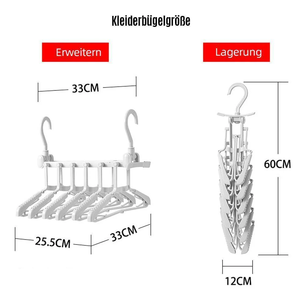 Opvouwbare kleerhanger en broekenrek - Image 11