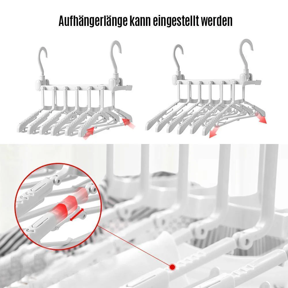 Opvouwbare kleerhanger en broekenrek - Image 17