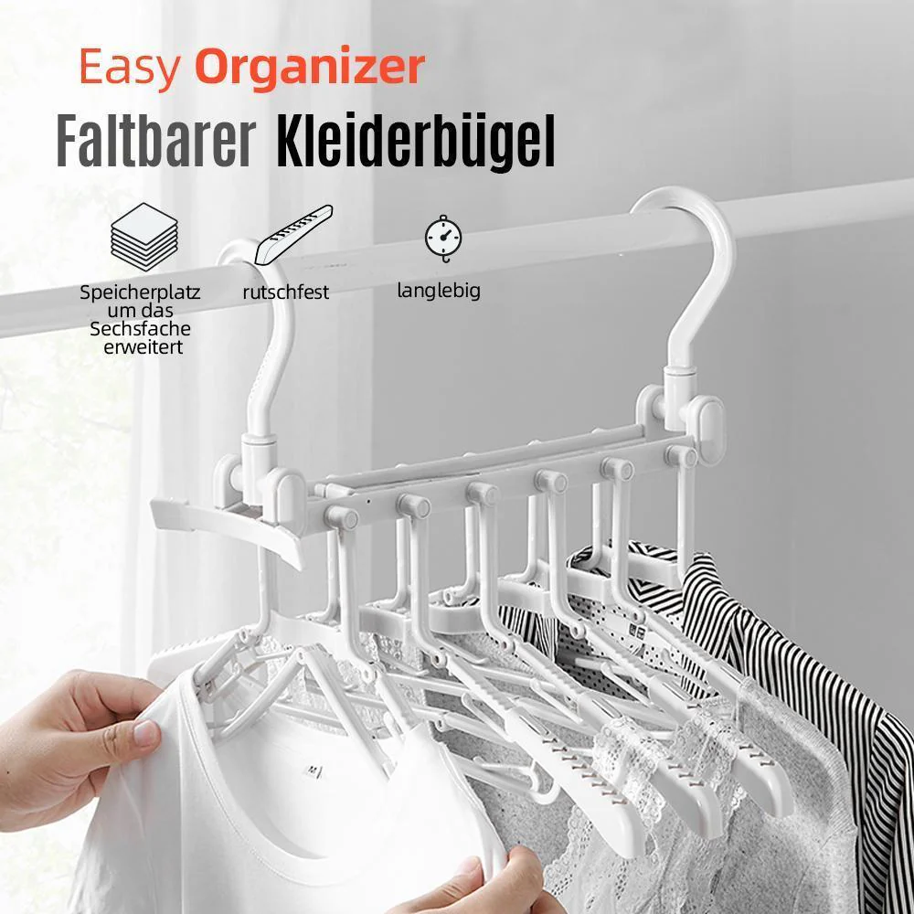 Opvouwbare kleerhanger en broekenrek - Image 3