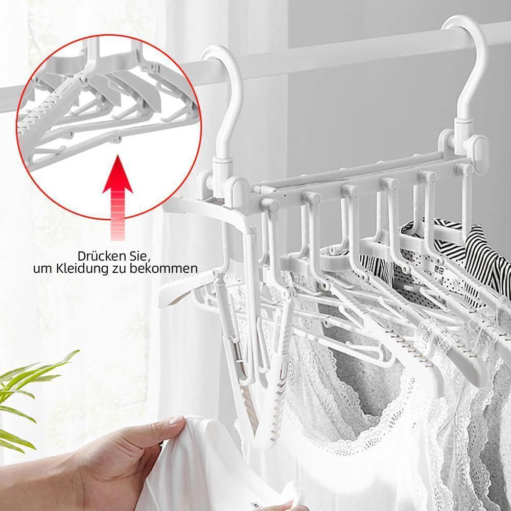 Opvouwbare kleerhanger en broekenrek - Image 6