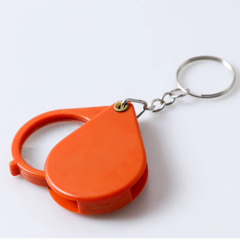 Opvouwbare sleutelhanger met vergrootglas - Image 4