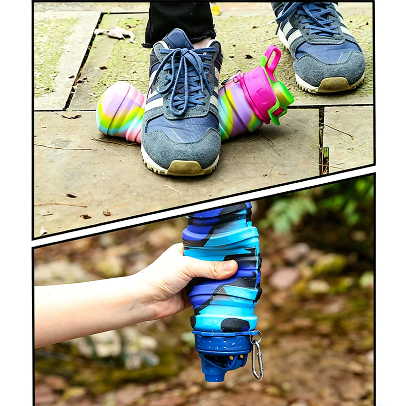 Opvouwbare waterfles – Pure hydratatie, waar dan ook - Image 11