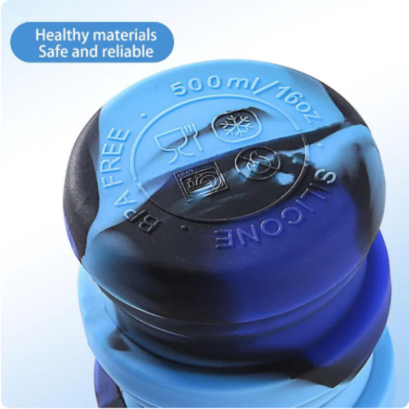 Opvouwbare waterfles – Pure hydratatie, waar dan ook - Image 5