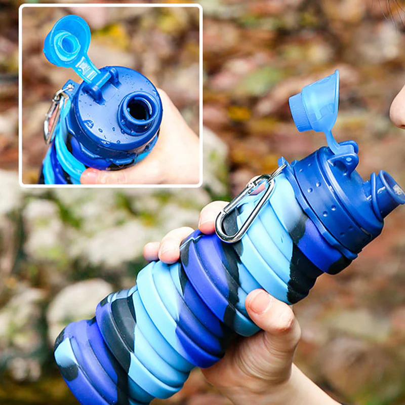 Opvouwbare waterfles – Pure hydratatie, waar dan ook - Image 7