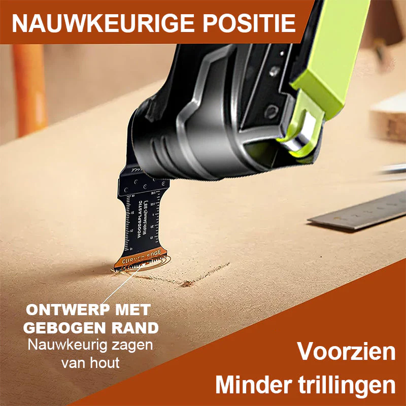 Oscillerende gereedschapsbladen met gebogen rand (20 stuks) - Image 5
