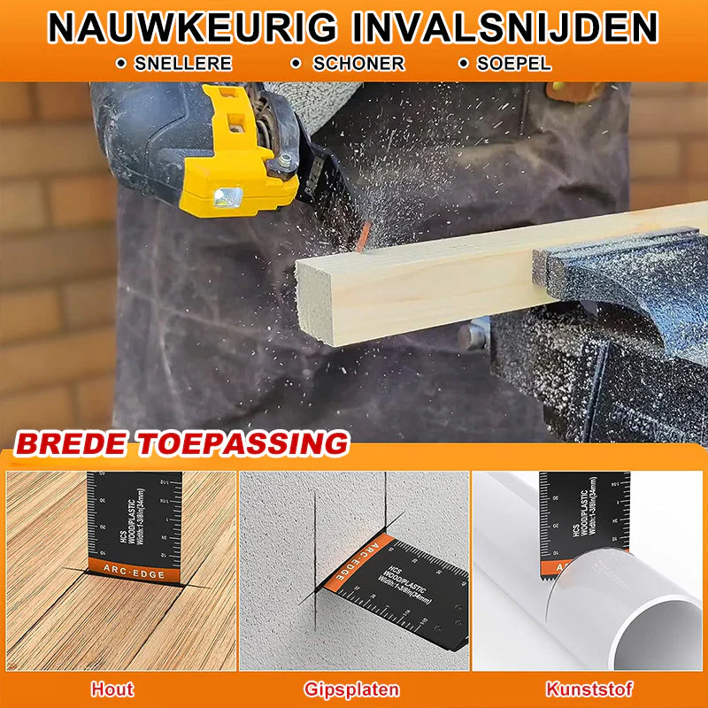 Oscillerende gereedschapsbladen met gebogen rand (20 stuks) - Image 7