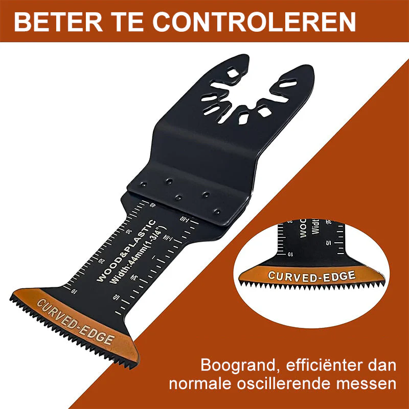 Oscillerende gereedschapsbladen met gebogen rand (20 stuks) - Image 8